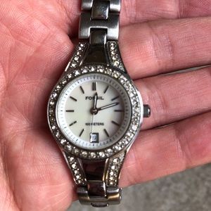 Women’s silver fossil watch